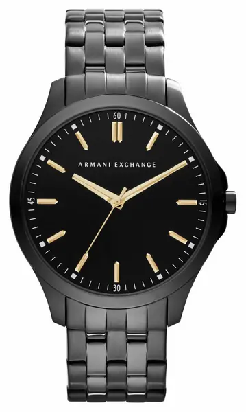 Armani Exchange AX2144 Mens Black Dial Dark Grey Watch