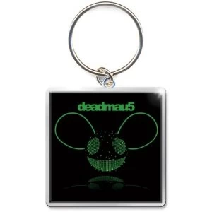 Deadmau5 - Green Head Keychain