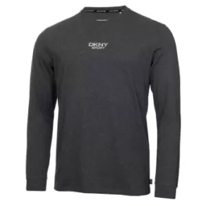 DKNY Golf Liberty Long Sleeve T-Shirt Mens - Grey