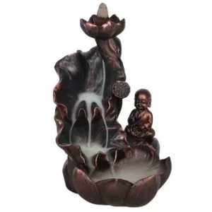 Bronze Buddha Backflow Burner