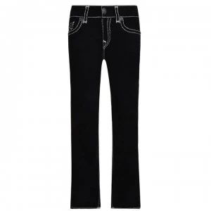 True Religion Relaxed Skinny Jeans - Black/White