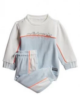 Adidas Originals Infant Crew Set - Light Blue