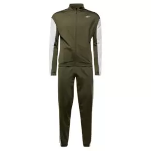 Reebok Workout Ready Tricot Tracksuit Mens - Green