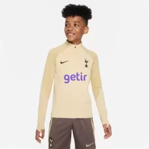 Nike Tottenham Hotspur EU Drill Top 2023 2024 Juniors - Beige