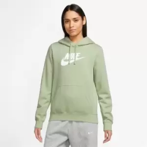 Nike Sportswear Essential Fleece Pullover Hoodie Womens - Green