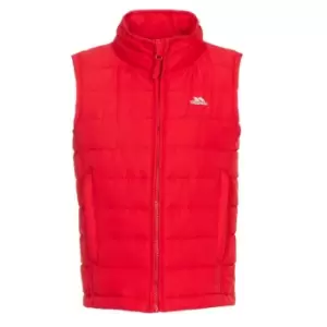 Trespass Childrens/Kids Jadda Gilet (3-4 Years) (Red)