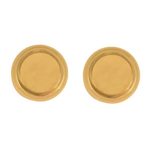 Polished Brass Effect Internal Round Latch Door Knob 1 Set