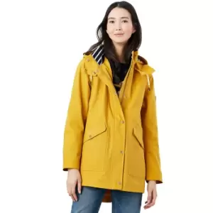 Joules Womens Coast Hooded Cotton Waterproof Coat Jacket UK 12- Chest 37', (94cm)