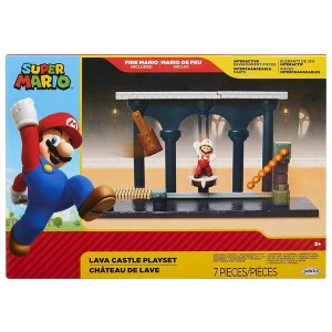 Nintendo Lava Castle (Super Mario) Playset