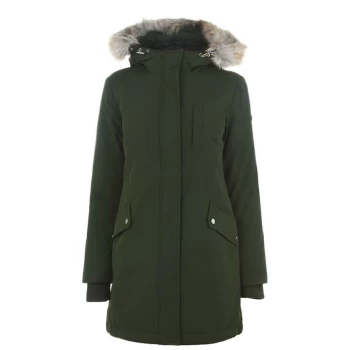 Tommy Jeans Technical Down Parka - KOMBU GREEN