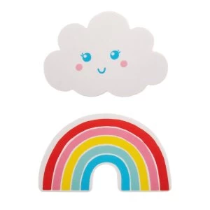 Sass & Belle Rainbow & Cloud Nail File Assorted