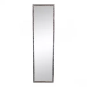 Tall, Slim Jewelled Frame Mirror 125cm