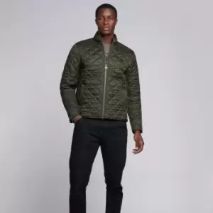 Barbour International Mens Gear Quilt Jacket - Sage - XXL