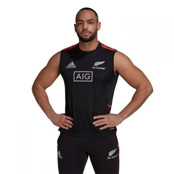 adidas New Zealand All Blacks Singlet Mens - Black