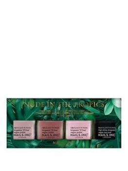 Nails Inc Nude In The Tropics Nail Polish Quad