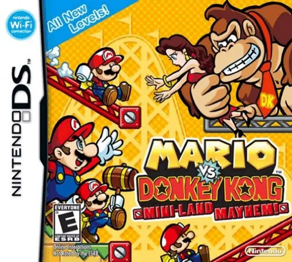 Mario vs Donkey Kong Mini Land Mayhem Nintendo DS Game