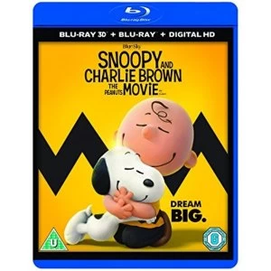 Snoopy And Charlie Brown The Peanuts Movie 3D Bluray