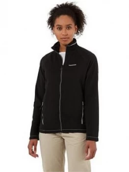 Craghoppers Miska Fleece Full Zip Jacket - Black, Size 8, Women