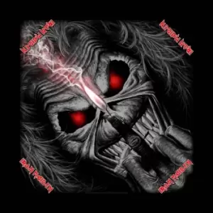 Iron Maiden - Eddie Candle Finger Unisex Bandana - Black