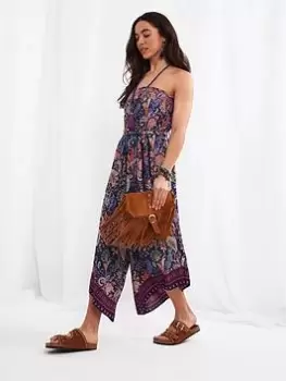 Joe Browns Beachy Boho Jumpsuit Multi, Size 16, Women