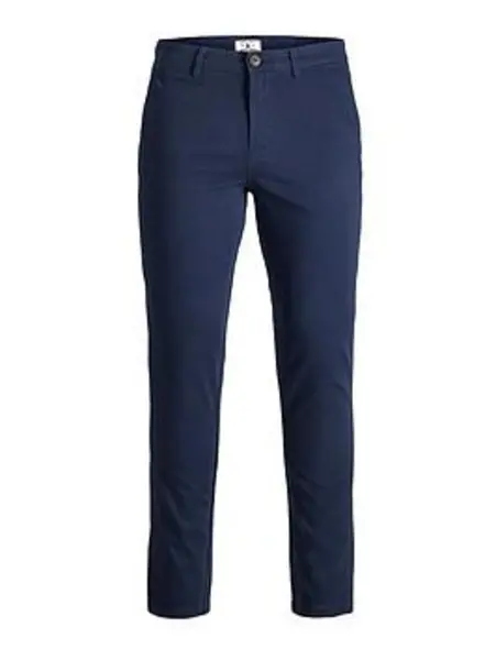 Jack & Jones Navy Junior Slim Fit Chinos