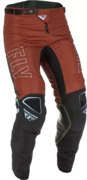 Fly Racing Kinetic Fuel Motocross Pants, black-brown, Size 32, black-brown, Size 32