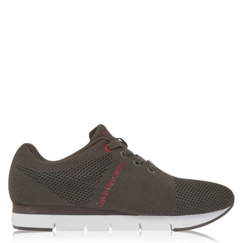 Calvin Klein Jeans Jado Mesh Trainers - Cargo