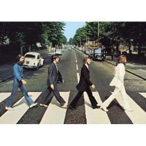 The Beatles - Abbey Road Crossing Postcard