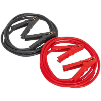 Sealey Heavy Duty Jump Leads Copper/Aluminium Cable 5m