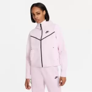 Nike Tech Zip Hoodie Womens - Pink