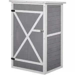 Outsunny Wooden Garden Storage Shed