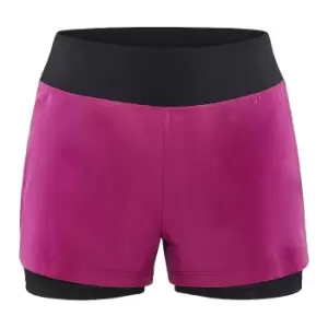 Craft Womens/Ladies ADV Essence 2 in 1 Shorts (M) (Roxo)