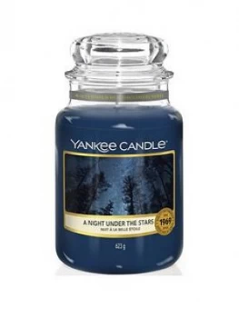 Yankee Candle Campfire Nights Collection ; A Night Under The Stars Classic Large Jar Candle