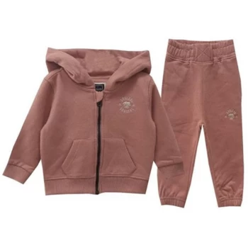 SoulCal Signature Fleece Tracksuit Babies - Pink