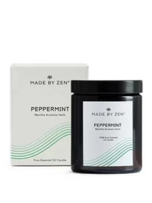 Made By Zen Essential Peppermint Oils Wellbeing Candle