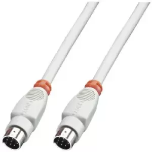 LINDY Series Cable [1x Mini DIN plug - 1x Mini DIN plug] 5m Grey