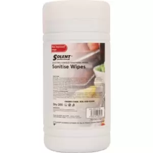 QUAT-FREE SURFACE SANITISING WIPES (TUB OF 200)