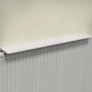 Watsons - Chunky Over Radiator Shelf 120cm / 4ft - White - White