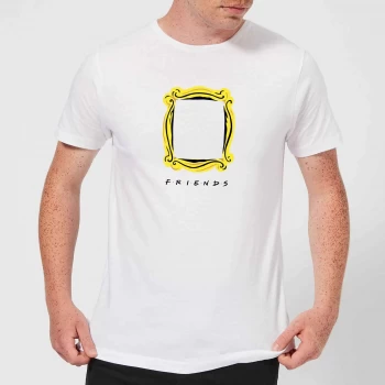 Friends Frame Mens T-Shirt - White - XS