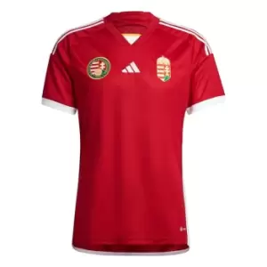 adidas Hungary Away Shirt 2022/2023 Mens - Red