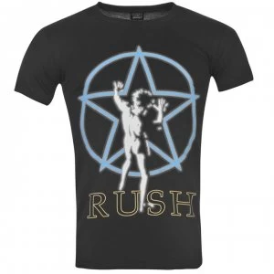 Official Rush T Shirt Mens - Starman Glow