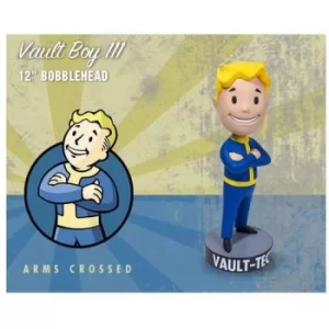 Fallout 4 Vault 111 VaultBoy Arms Crossed 12" Bobblehead