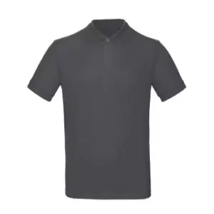 B&C Mens Inspire Polo (L) (Slate Grey)