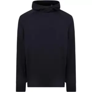 CP COMPANY Logo Badge Hoodie - Blue