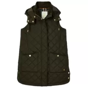 Joules Womens Chatham Gilet Heritage Green 10