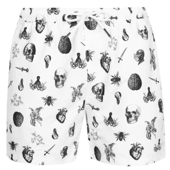 Firetrap Swim Shorts - Whte Tradi