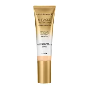 Max Factor Miracle Second Skin Foundation SPF20 MEDIUM