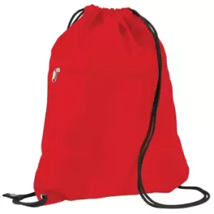 Quadra Premium Gymsac Over Shoulder Bag - 14 Litres (Pack of 2) (One Size) (Classic Red)