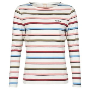 Barbour Womens Hawkins Top Cloud Stripe 12