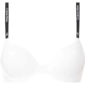 Calvin Klein Demi Bra - White